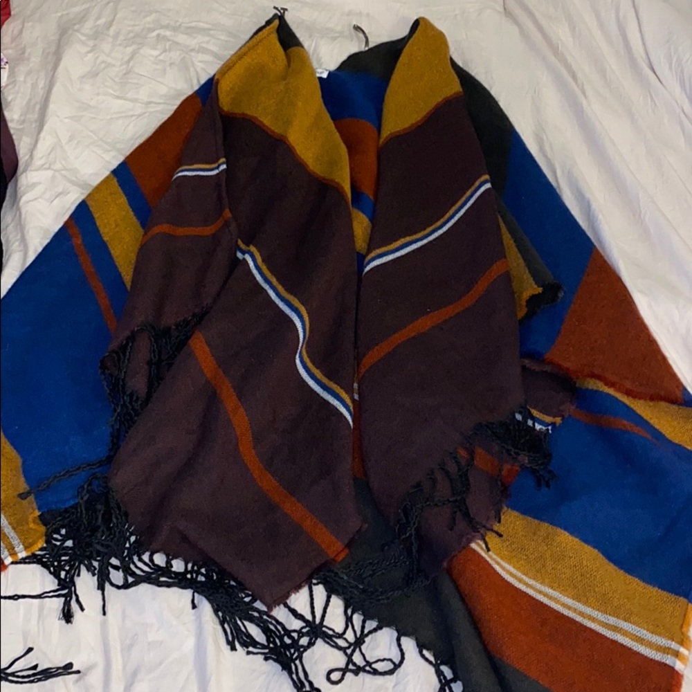 poncho sweater